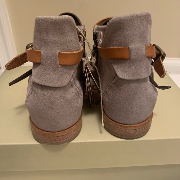 NWT A.S.98 Nottingham Gray Boots - 40 - Picture 6 of 8